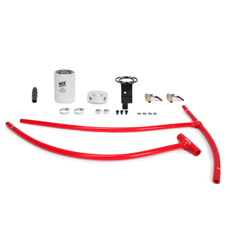 Mishimoto 03-07 Ford 6.0L Powerstroke Coolant Filtration Kit - Red - 0