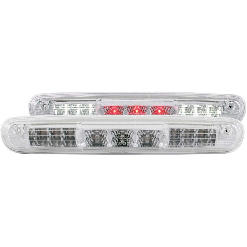 ANZO 2007-2013 Chevrolet Silverado 1500 LED 3rd Brake Light Chrome B - Series - 0