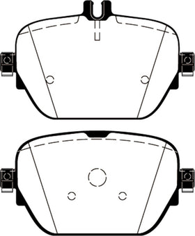 EBC 2019+ Mercedes-Benz CLS53 AMG (C257) 3.0L Turbo Yellowstuff Rear Brake Pads - 0