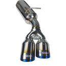 Injen 10-13 Hyundai Genesis Coupe 2.0L(t) 4cyl SS Exhaust w/ 76mm Y-Pipe Resonator/Molded SS Flanges-9