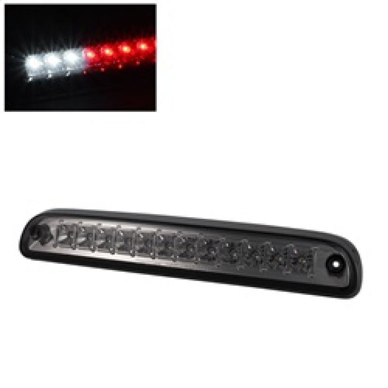 Xtune Ford F250 F350 F450 F550 99-14 / Ranger 95-03 LED 3rd Brake Light Smoke BKL-FF25099-LED-G2-SM - 0