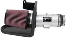 K&N 13-14 Honda Accord 3.5L V6 69 Series Typhoon Air Intake System - Silver Cold Air Intake Kit-15