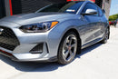 Rally Armor 19-21 Hyundai Veloster Turbo/2.0/R-Spec Red UR Mud Flap w/White Logo-5