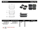 StopTech Performance 06-07 WRX Rear Brake Pads-2