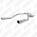 MBRP 2009-2010 Toyota Tundra 5.7L EC-Std. & SB/CC-SB Cat Back Dual Split Rear-1