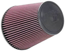 K&N Universal Clamp-On Air Filter 6in FLG / 7-1/2in B / 5in T / 8in H-1