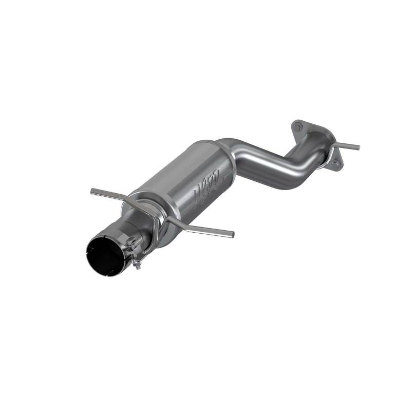 MBRP 3in Single in/out Muffler Replacement, 19-20 Ram 1500 5.7L, High Flow, T409 - 0
