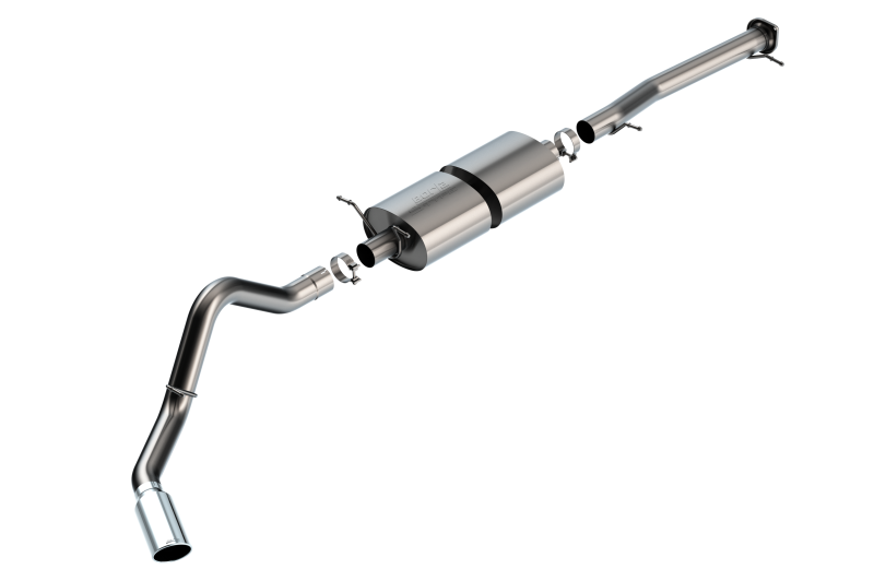 Borla 20-22 Chevrolet/GMC Silverado/Sierra 6.6L T-304 SS Cat-Back S-Type Exhaust - Brushed - 0