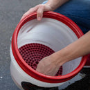 Chemical Guys Cyclone Dirt Trap Car Wash Bucket Insert - Red-6