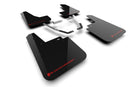 Rally Armor 24-26 Subaru Crosstrek (Wilderness Only) Black UR Mud Flap W/Red Logo - No Drilling Req-1
