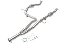 aFe Power Twisted Steel Y-Pipe w/ Cat SS 16-20 Toyota Tacoma V6 3.5L (4WD Only)-1
