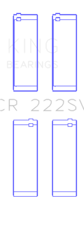King Engine Bearings BMW N55B30A Rod Bearing Set - Size +0.75mm - 0
