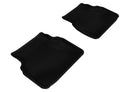 3D MAXpider 2002-2007 Subaru Impreza Kagu 2nd Row Floormats - Black-1