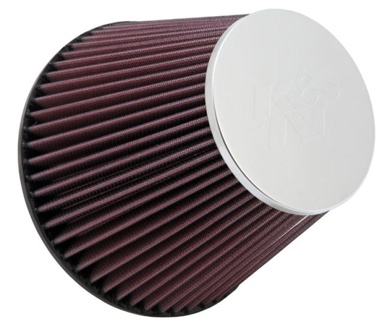 K&N Round Tapered Universal Air Filter 6in Flange ID x 7.5in Base OD x 4.5in Top OD x 6in H - 0