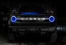 Oracle 21-22 Ford Bronco Headlight Halo Kit w/DRL Bar - Base Headlights ColorSHIFT -w/RF Controller-12