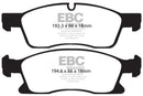EBC 11+ Dodge Durango 3.6 Greenstuff Front Brake Pads-6