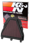 K&N 06-12 Triumph Daytona 675/675 SE/675R/Street Triple/Street Triple R Replacement Air Filter-2