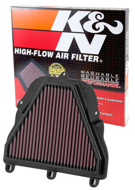 K&N 06-12 Triumph Daytona 675/675 SE/675R/Street Triple/Street Triple R Replacement Air Filter - 0