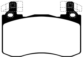 EBC 2019+ Genesis G70 2.0T (Brembo) Yellowstuff Front Brake Pads - 0