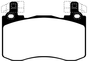 EBC 2019+ Genesis G70 2.0T Bluestuff Front Brake Pads - 0
