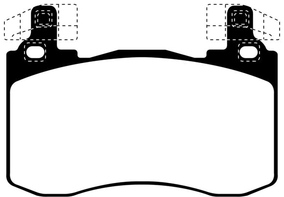 EBC 2019+ Genesis G70 2.0T Bluestuff Front Brake Pads