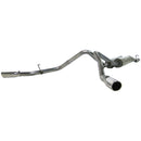 MBRP 2003-2007 Chev/GMC 1500 HD Classic 6.0L CC-SB Cat Back Dual Split Side-2