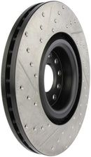 StopTech 09 VW Passat CC / 06-09 Passat Slotted & Drilled Left Front Rotor-10