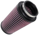 K&N Universal Tapered Filter 3.5in Flange ID x 5.5in Base OD x 4in Top OD x 8in Height-2
