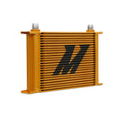 Mishimoto Universal 25-Row Oil Cooler - Gold-6
