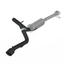 MBRP 10-18 Toyota 4 Runner BLK 4in O.D Tip Single Rear Exit 2.5in Cat Back Exhaust-2