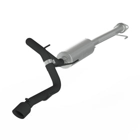 MBRP 10-18 Toyota 4 Runner BLK 4in O.D Tip Single Rear Exit 2.5in Cat Back Exhaust - 0
