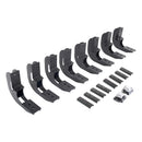 Go Rhino 19-22 Chevrolet Silverado 1500 CC Mtg Brackets (V-Series V3/RB10 Slim/RB20 Slim) - Tex. Blk-2