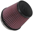 K&N Filter Universal Rubber Filter 5in Flange 6.5in Base 4.5in Top 5.5in Height-2
