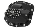 aFe Pro Series Front Differential Cover Black 2018+ Jeep Wrangler (JL) V6 3.6L (Dana M186)-1