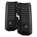 xTune Hummer H3 06-09 ( Non H3T ) LED Tail Lights Smoke ALT-ON-HH306-LED-SM-1