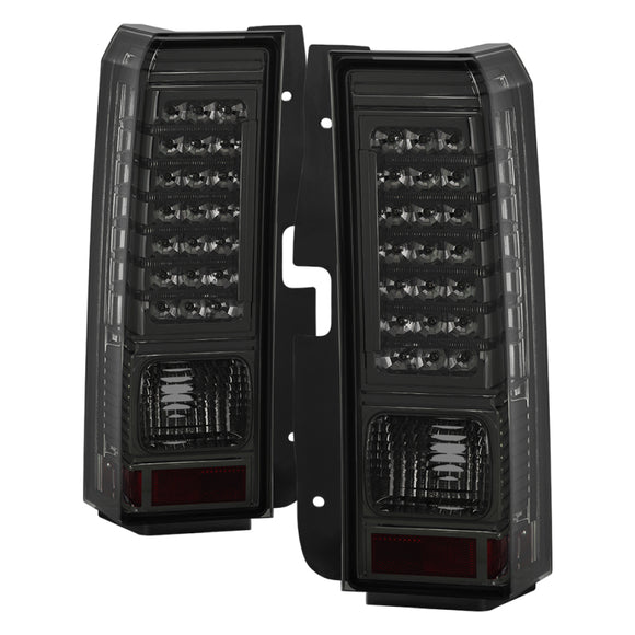 xTune Hummer H3 06-09 ( Non H3T ) LED Tail Lights Smoke ALT-ON-HH306-LED-SM