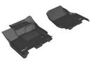 3D MAXpider 2015-2020 Ford F-150 Sprcab/Sprcrew Kagu 1st Row Floormat - Black-1
