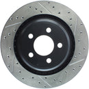 StopTech SportStop 06-09 Chrysler SRT-8 Rear Left Drilled & Slotted Rotor-1