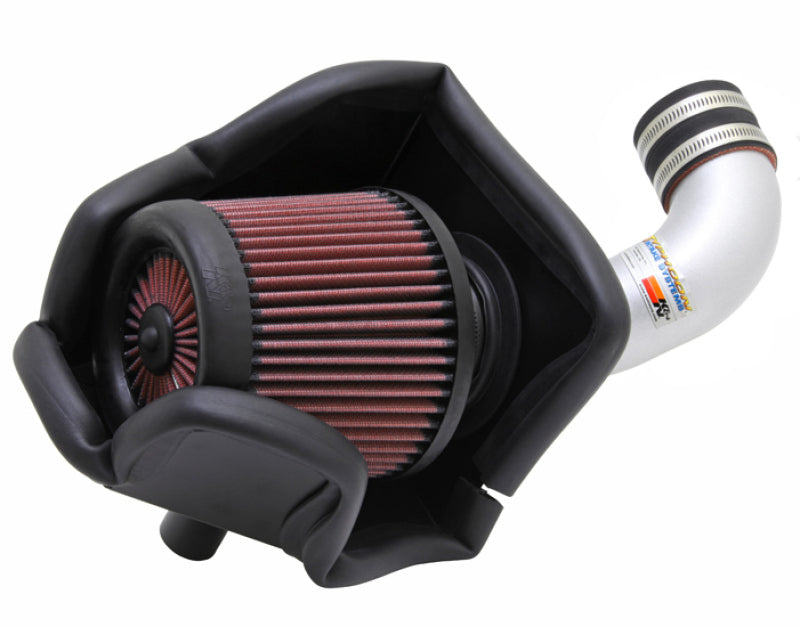 K&N 11 Honda CR-Z 1.5L L4 Silver Typhoon Short Ram Intake - 0