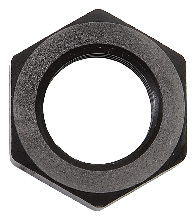 Russell Performance -6 AN Bulkhead Nuts 9/16in -18 Thread Size (Black) - 0