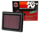 K&N 02-09 Honda CHF50 Metropolitan Replacement Air Filter-2