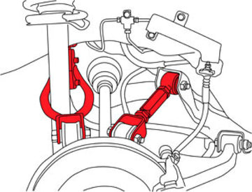 SPC Performance 89-94 Nissan 240SX/90-96 300ZX Rear Adjustable Control Arms - 0