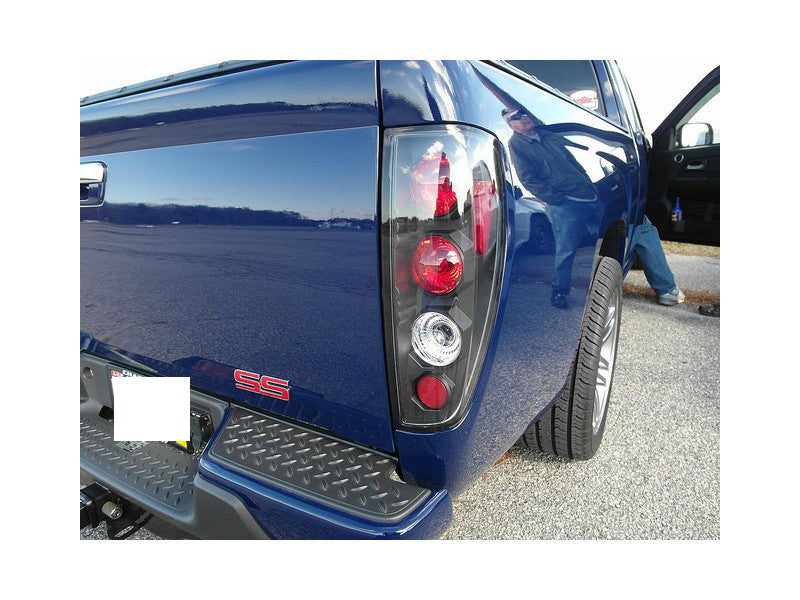 Spyder Chevy Colorado 04-13/GMC Canyon 04-13 Euro Style Tail Lights Black ALT-YD-CCO04-BK