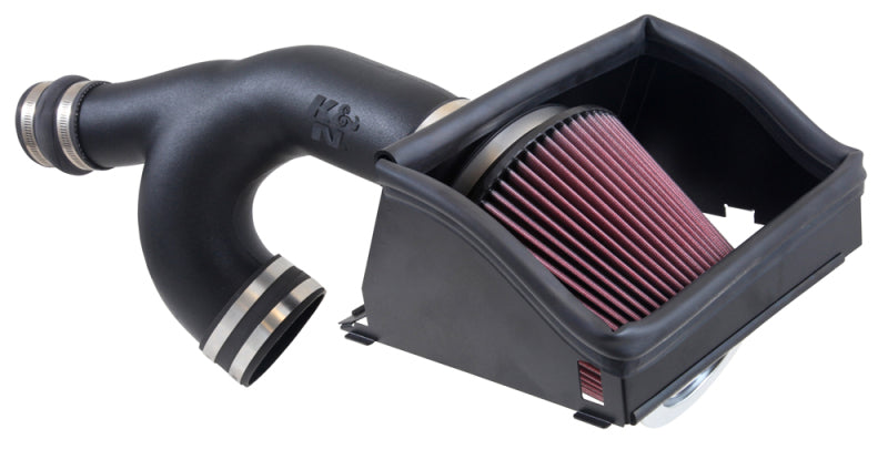 K&N 15-16 Ford F-150 2.7L V6 F/I Aircharger Intake Kit - 0