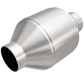 MagnaFlow Conv Univ 2.25in Inlet/Outlet Center/Center Round 3in Body L x 5in W x 8.75in Overall L - 0