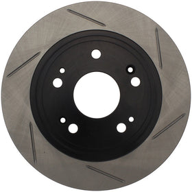 StopTech Power Slot 09-10 Acura TSX / 08-10 Honda Accord Rear Right Slotted Rotor - 0
