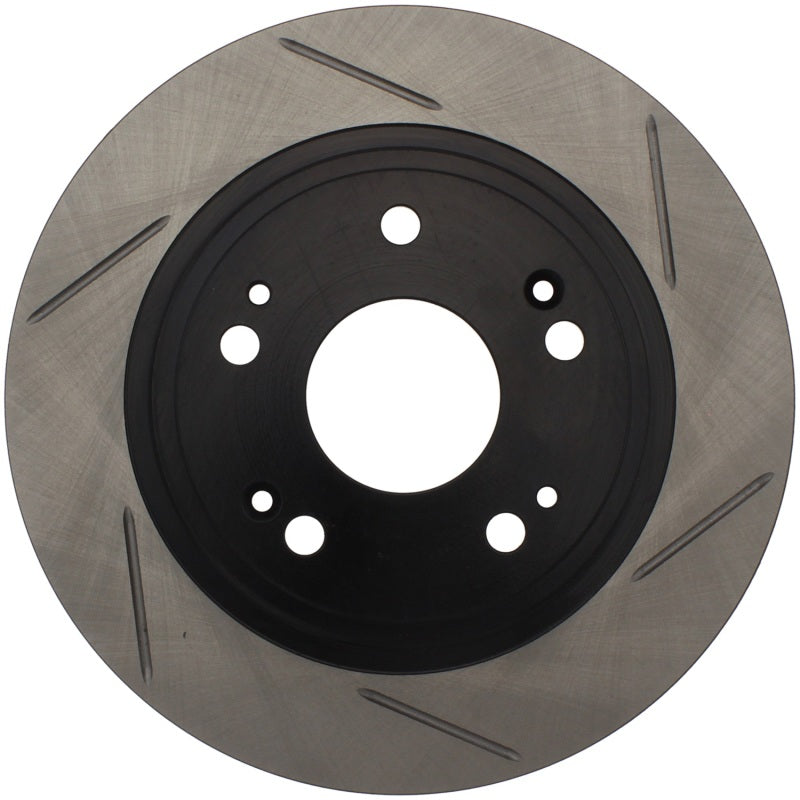 StopTech Power Slot 09-10 Acura TSX / 08-10 Honda Accord Rear Right Slotted Rotor - 0
