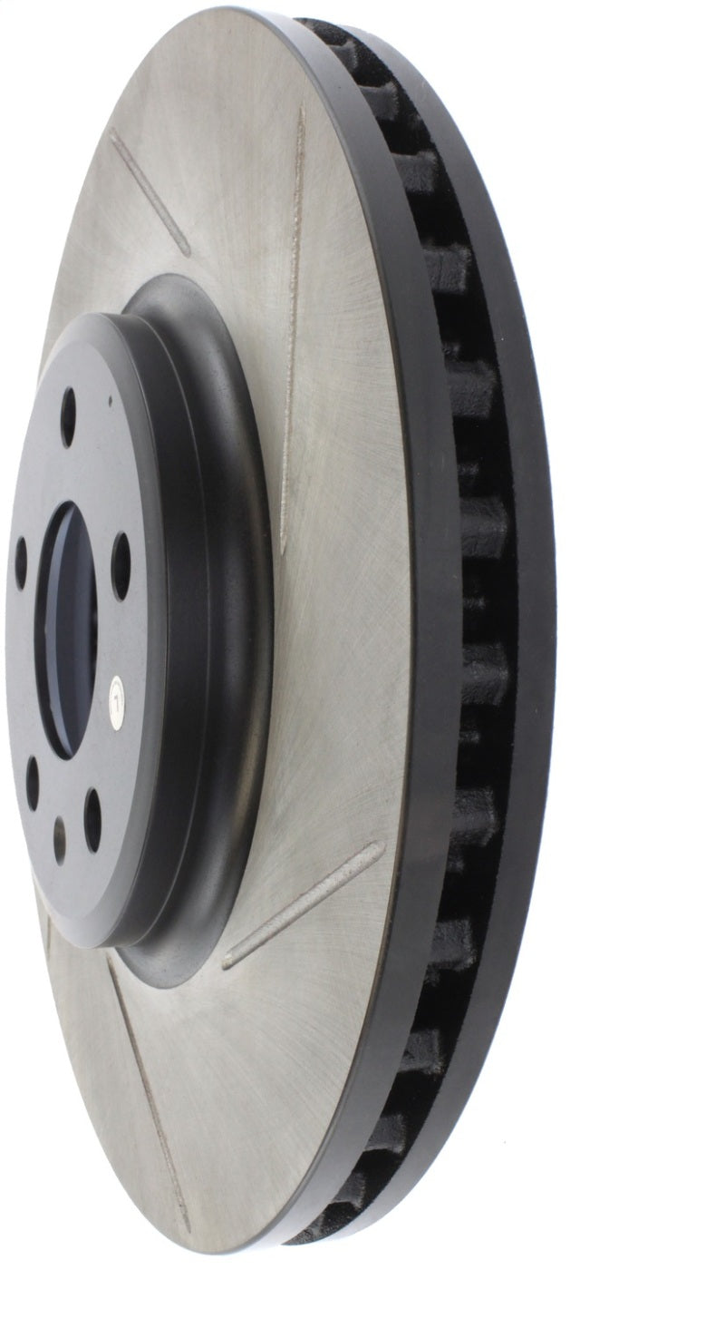 StopTech 09-10 Audi A4 / 08-10 A5 / 10 Audi S4 Front Left Slotted Rotor - 0