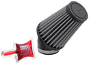 K&N Universal Rubber Filter Round Tapered 3in Base OD x 2in Top OD x 4in H - 73-78 Honda ATC90-4