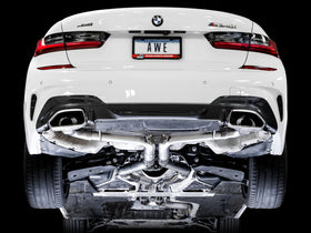 AWE Tuning 2019+ BMW M340i (G20) Track Edition Exhaust (Use OE Tips) - 0
